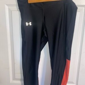 Under Armour Women's HeatGear Armour‎ High Waisted Ankle Crop Leggings